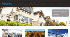 Desktop Screenshot of leosec.com
